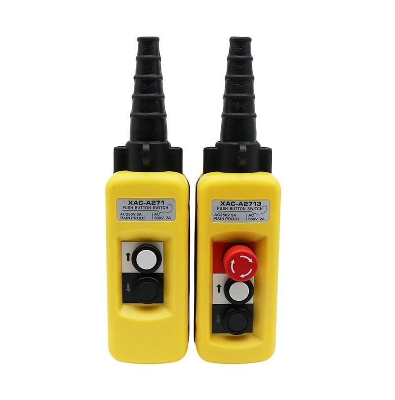 XAC A271 Waterproof Crane Switch Up Down Lifting Button Stroke Switch - Image 4