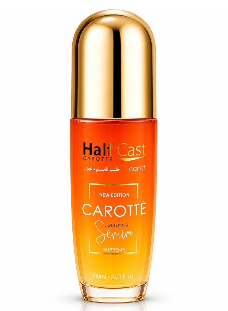 CAROTE Half Cast Carotté Lightening Serum Supreme – Skin Brightening & Hydrating Serum 100ml - Image 1