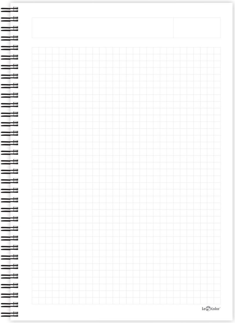 Le Color A5 Notebook Square 200 pages Dog Polygonal  - Image 2