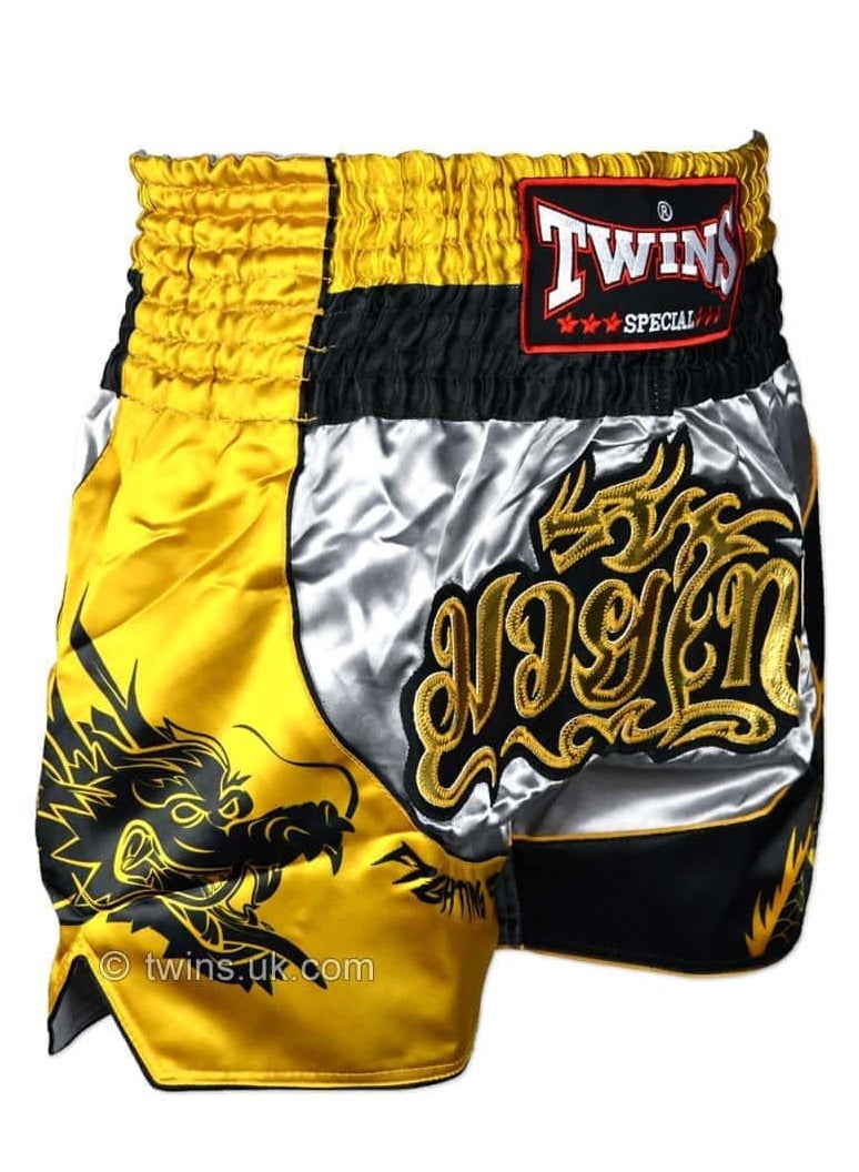 Twins Special TBS1 DRAGON THAI BOXING SHORTS MIXED  - Image 1