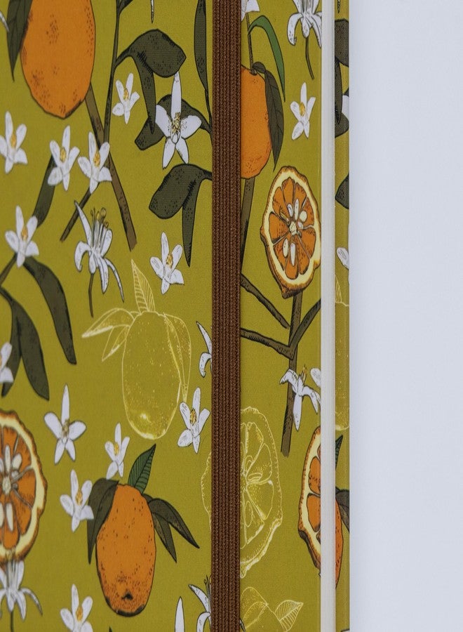 COMMA | Bloom Series | A5 Size | Hard Bound Notebook | 160 Pages | 100gsm Natural Shade Paper | Paper Coated Cover Material - Lime Green - Image 4