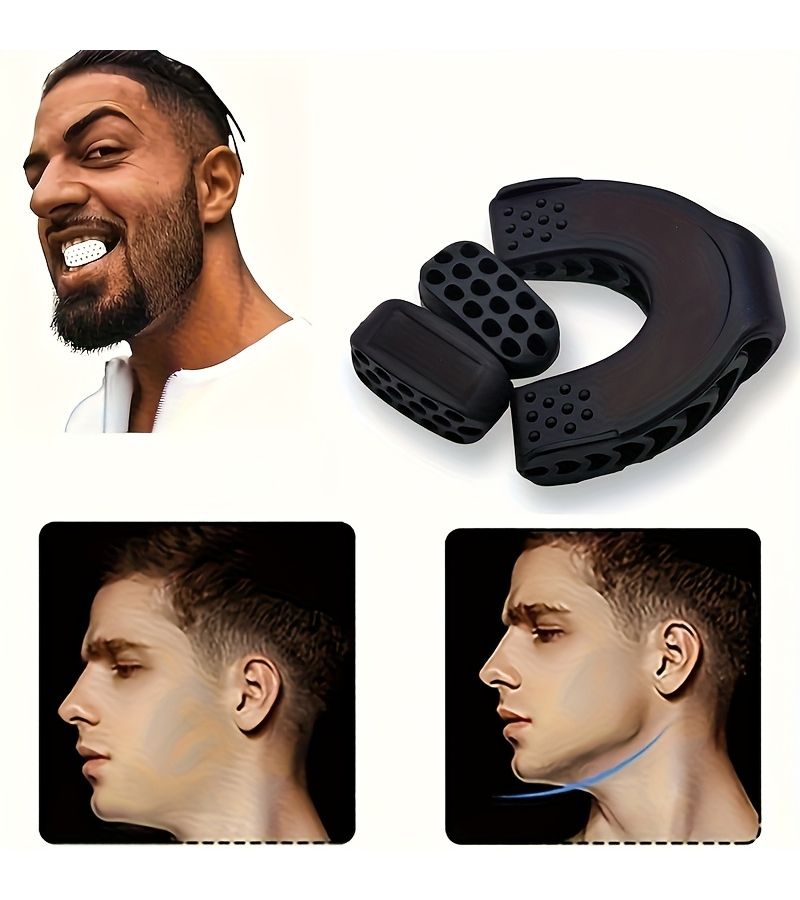3pcs Jawline Chewing Exerciser Facial Muscle Training Equipment Home - Image 1