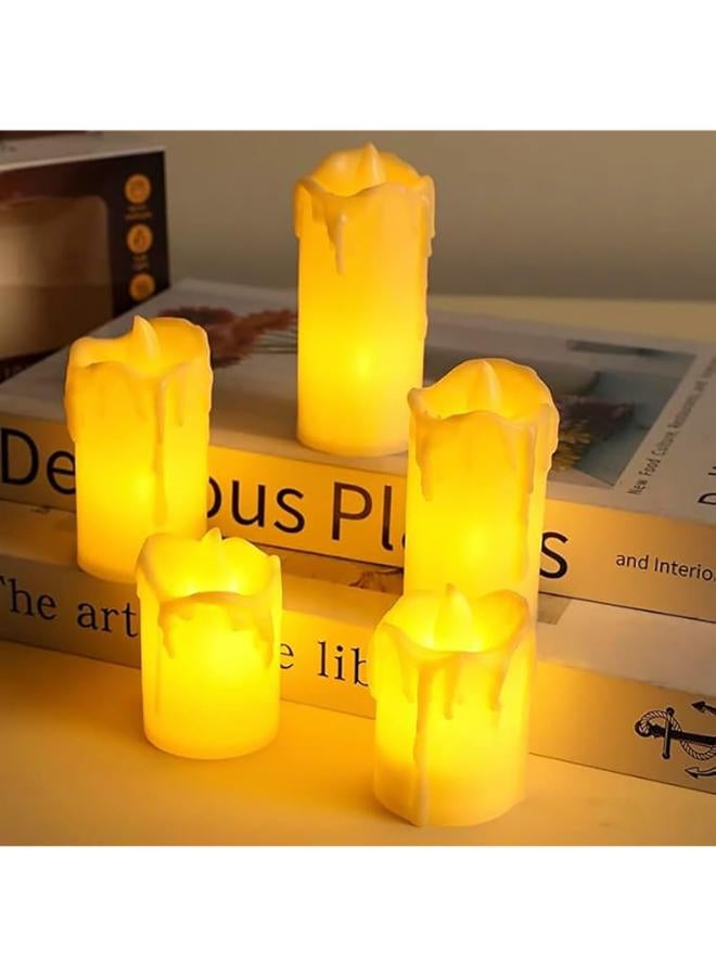 Pack Of 5 LED Lighting Candels Set - Image 2