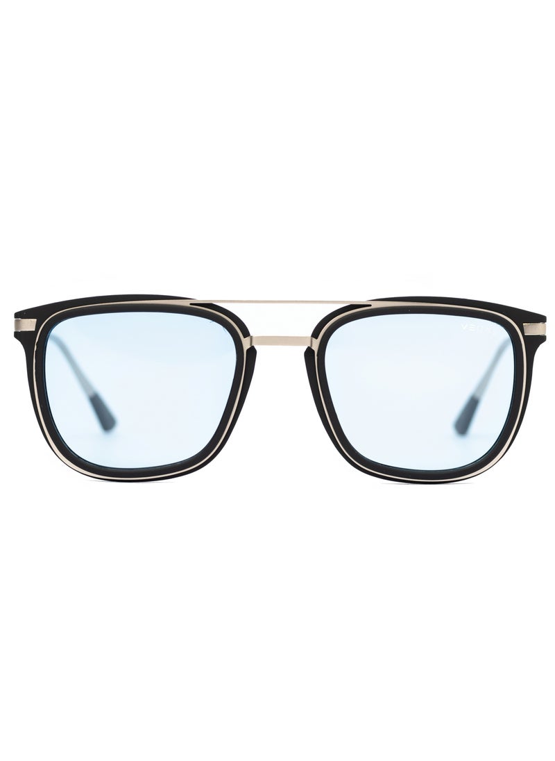 VEGAS Round Frame Eyewear Sunglasses V2049 - Sky Blue  - Image 2