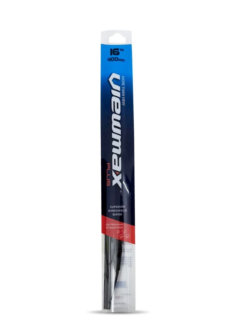 Viewmax Windshield Car Wiper Blades, Powerful Performance Conventional Wiper Blades - VIEW MAX - (16" 400mm)  - Image 5