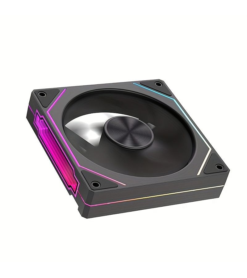 Black 5 Pro ARGB PWM PC Cooling Fan 45 2 CFM 1600 RPM 12V Quiet 1pc - Image 5
