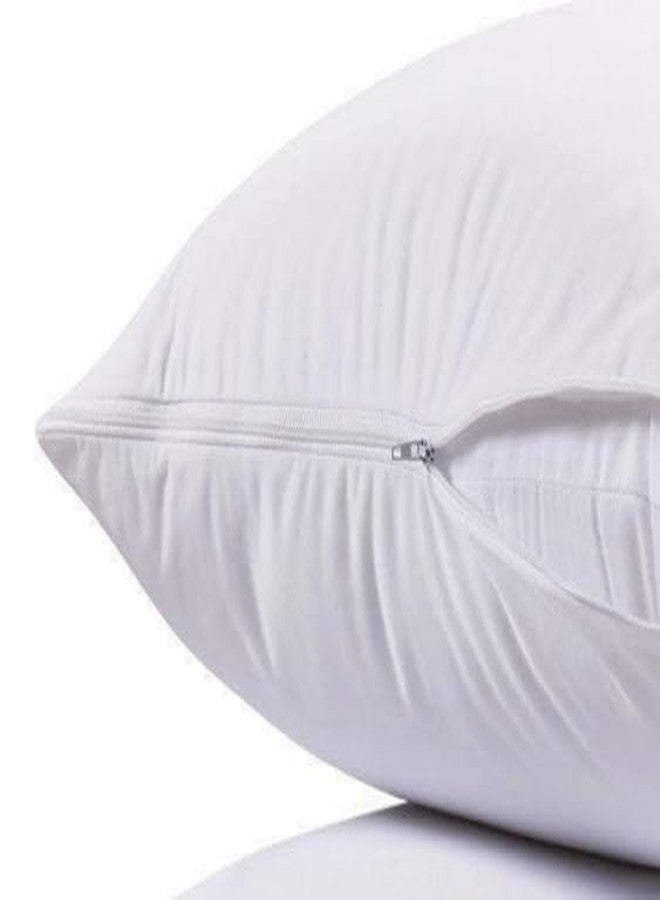 MoonRest Lumbar Pillow Form Insert Hypoallergenic Sham Stuffer, 100% Polyester Microfiber Fill, Lined with Woven Cotton Blend Cover for Decorative Pillow Couch Sofa Bed Cushions 12 X18… - Image 4