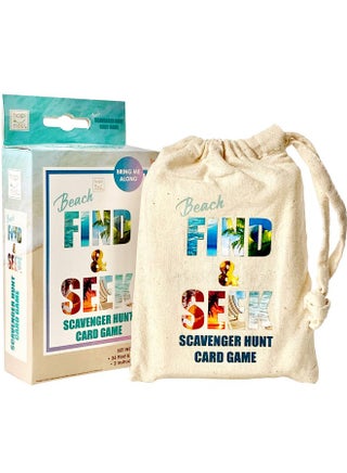 Find And Seek Scavenger Hunt Outdoor Indoor Card Game For Kids, Beach Edition - pzsku/ZDC88BDB2B0B1C1428CB6Z/45/_/1734348286/eb005a30-3c8b-4266-8d9a-7a597851c3a3