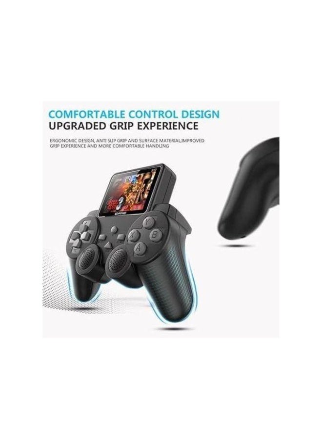 ممز بلانيت وحدة التحكم س10 ميني لألعاب الفيديو للأطفال هي الخيار المثالي للترفيه العائلي، حيث تحتوي على 520 لعبة كلاسيكية توفر تجربة ألعاب ممتعة لجميع الأعمار. -ألعاب أطفال-جهاز ألعاب محمول-ألعاب تناسب الأطفال والكبار - Image 2