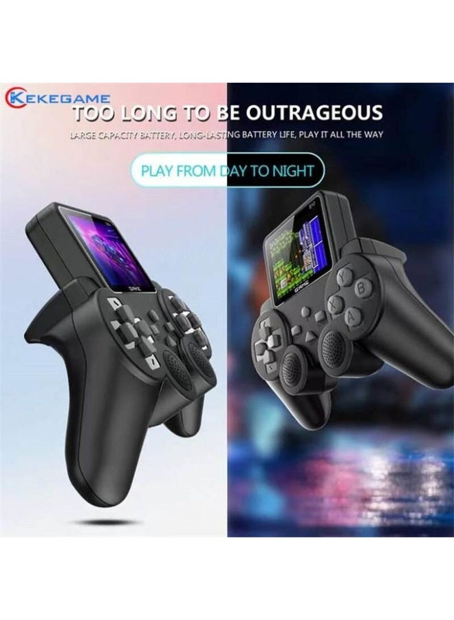 ممز بلانيت وحدة التحكم س10 ميني لألعاب الفيديو للأطفال هي الخيار المثالي للترفيه العائلي، حيث تحتوي على 520 لعبة كلاسيكية توفر تجربة ألعاب ممتعة لجميع الأعمار. -ألعاب أطفال-جهاز ألعاب محمول-ألعاب تناسب الأطفال والكبار - Image 3