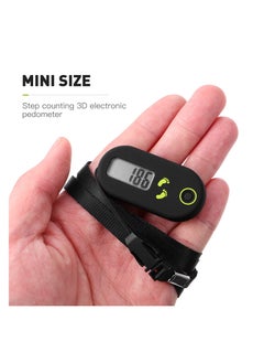 Generic , Pedometer for Walking, Accurate Electronic Pedometer, 3D Fitness Pedometer with Display for Man Woman Kids Seniors  - Image 2