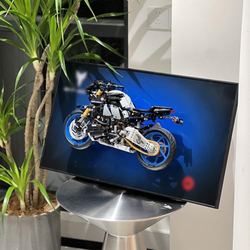 iLuane Display Wallboard 42159 Advanced Building Set for Adults Vehicles or Motorcycle Collectibles Wall Mount Home or Office Dcor No Car Included
