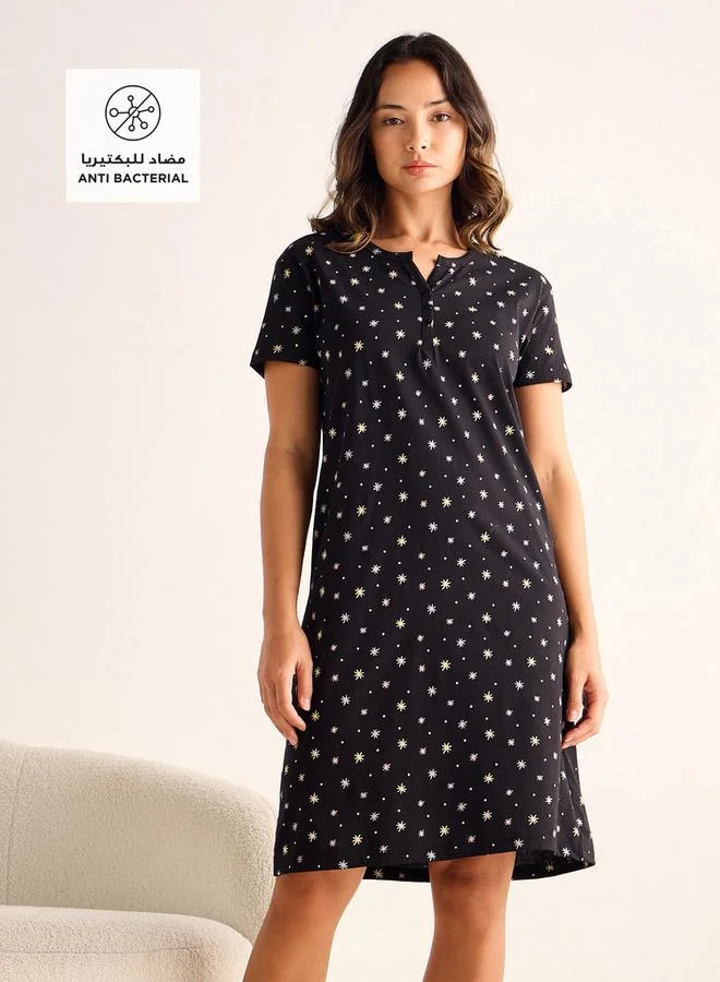 سبلاش فيڤ All-Over Print Sleepshirt