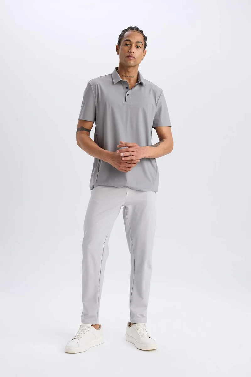 ديفاكتو DeFactoFit Standard Fit Sports Polo T-Shirt