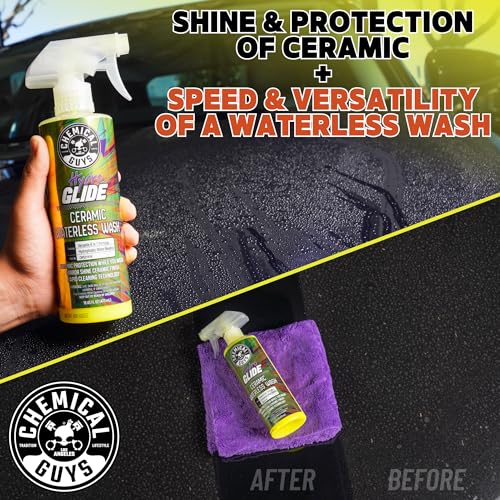Chemical Guys HydroGlide Ceramic Swift Wipe Waterless Car Wash CWS21416 - Easily Clean, Just Spray & Wipe, Safe for Cars, Trucks, Motorcycles, RVs & More, 16 fl oz - Image 5