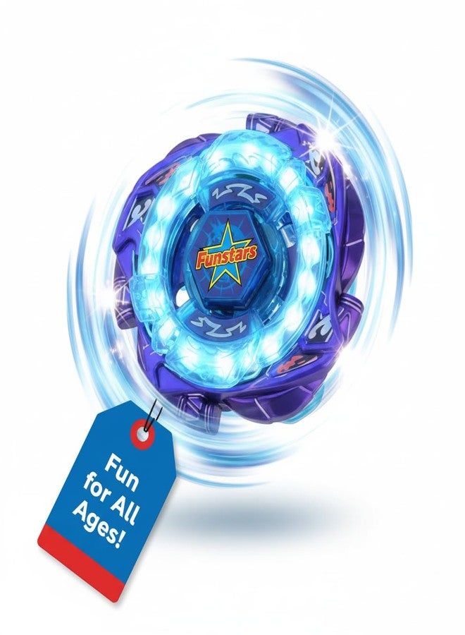 Funstars Omega Dragonis 85XF Rare Metal Fury Spinning Top with String Launcher (BB128) - Image 5