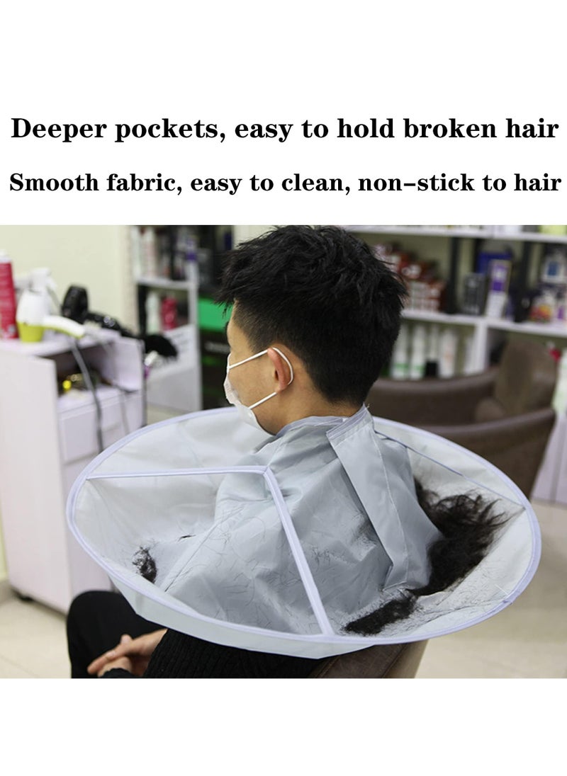 CMGTYYD Family’s Hair Cutting Cape,Professional Salon Barber Capes,Foldable Haircut Cloak Hairdressing Umbrella Apron Kit for Adult Kids Men and Women  - Image 4