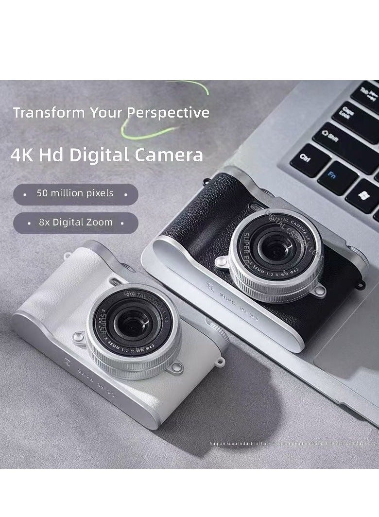 ميباي كاميرا رقمية ثنائية العدسة عالية الدقة بتصميم رجعي للأطفال - 20 ميجابكسل CCD، تقريب 8x، تصوير فوري، نقل الصور إلى الهاتف - Image 5