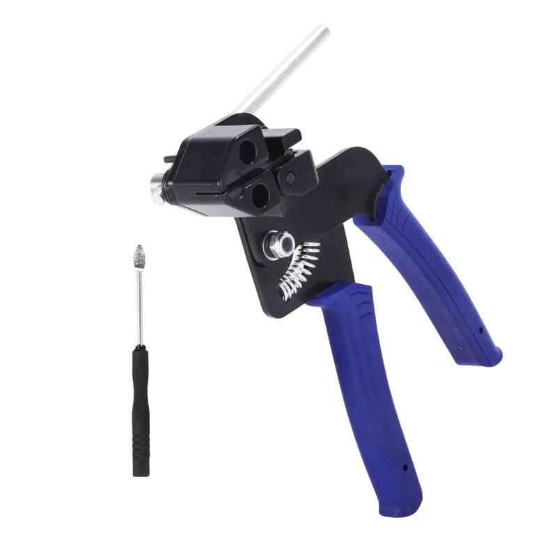JOUGU Metal Zip Ties Cutter Stainless Steel Cable Tie Gun for SelfLocking Stainless Steel Cable Ties Heavy Duty Tensioning Cutting Tool with Free Zip Tie Release Tool - Image 2