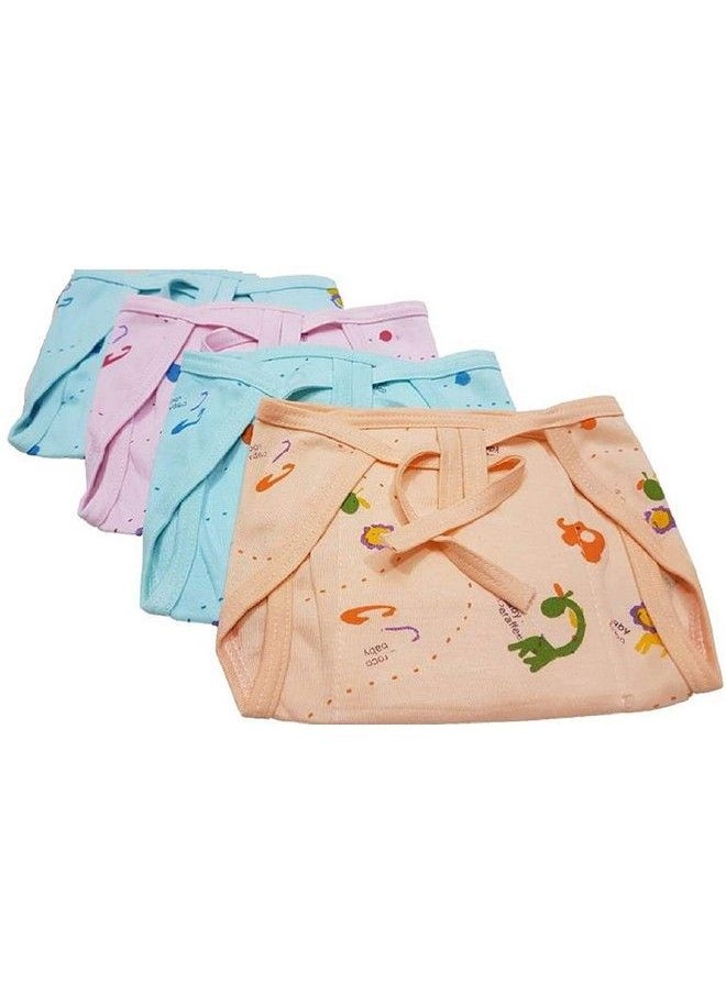 The Little Lookers Baby Super Soft Reusable Cotton Hosiery Nappies;Langot;Cloth Diaper (0 3 Months) (Pack Of 10)  - Image 3