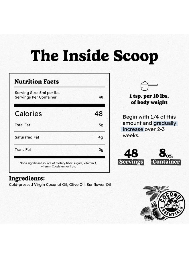 Coconut Essentials Organic Coconut Paws Oil For Dogs: Skin, Hair, Ears, Teeth, & Nails  ColdPressed Coconut, Olive & Sunflower Oils  8 Fl Oz - Image 5