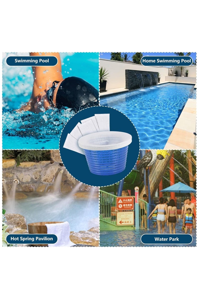 Pack of 20 Pool Skimmer Socks, Filter Skimmer Pool, Skimmer Filter Net, Filter Socks, Pool Skimmer Socks, Reusable Skimmer Basket Net for Surface Skimmer Removes Leaves, Swimming Pool Skimmer Socks - Image 5