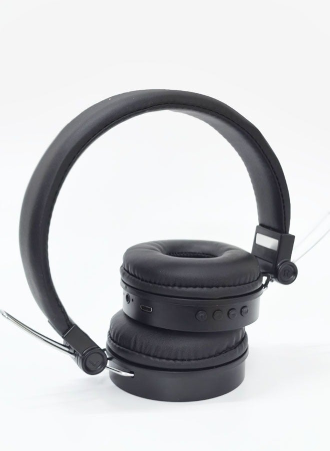 Black Ice and Snow pattern Bluetooth wireless headphones for children, folding headphones for children's noise reduction, suitable for children's stereo headphones for TF cards, mobile phones, tablets  - Image 4