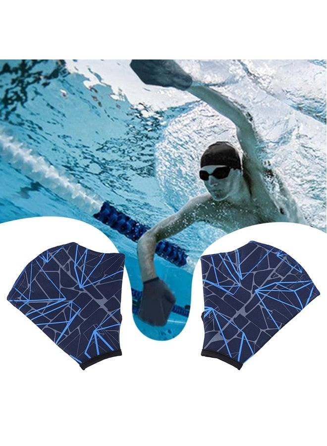 ShebSheb Printed Swimming Webbed Gloves for Beginners, Kids’ Water Training Gloves, Fin-Shaped Swimming Gloves - Image 3