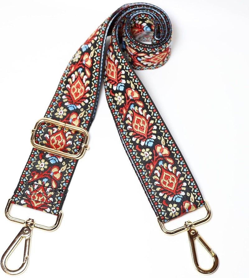 Kolti Purse Strap Replacement Crossbody Handbag Stripe Wide Adjustable - Image 3