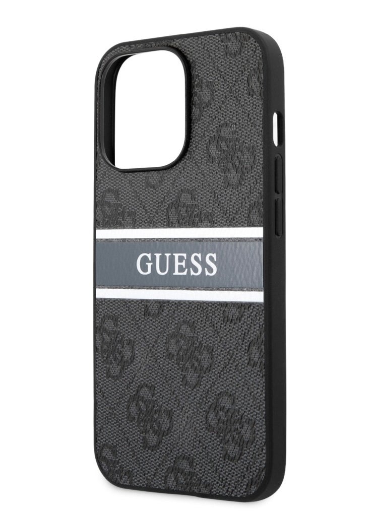 GUESS - Guess 4G PU Logo Phone Case Cover for iPhone 14 Pro - Image 1