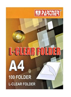 PARTNER 100-Piece Clear Folder  - Image 2