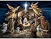 Bits and Pieces 500 Piece Jigsaw Puzzle for Adults in The Manger Christmas Religious Holy Nativity Jigsaw Puzzle by Artist Ruane Manning Completed Puzzle Size 18 x 24 - Image 2