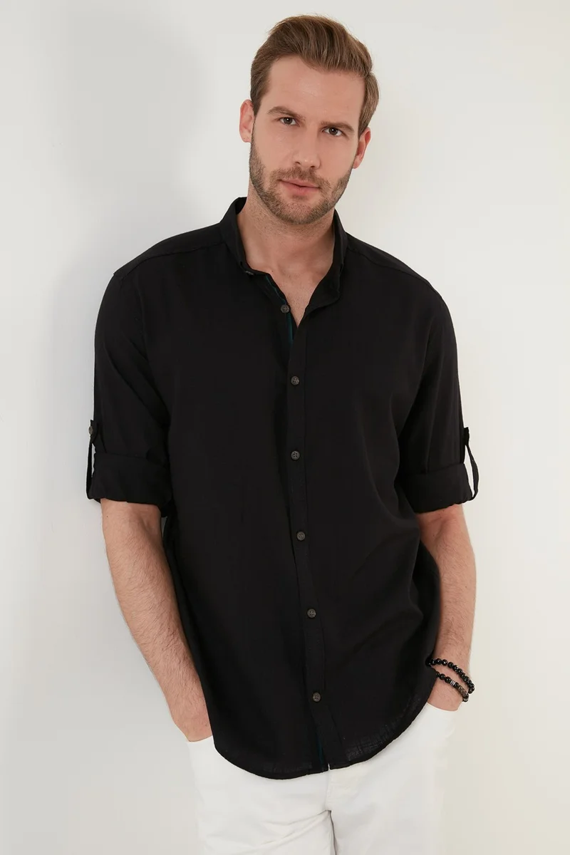 Buratti Cotton Regular Fit Button-down Collar Shirt Men's SHIRT CF20S111871