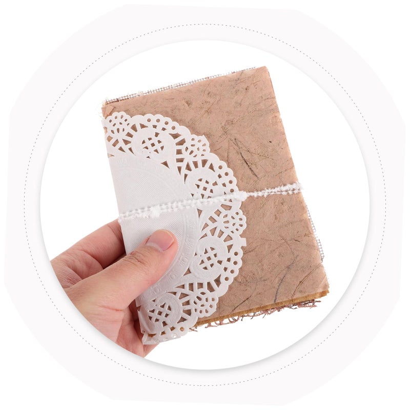 Retro Scrapbooking Kit 6 Pieces Textured Paper For Journaling And Crafting DIY Collage - Image 4