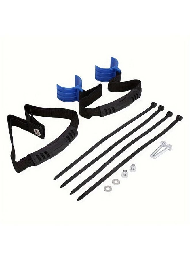 Blue Universal Front Rear Tugger Tow Strap for Dirt Bike Motorcycle Off Road Motocross - Image 4