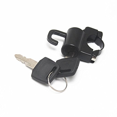 E-Bro® Universal Helmet Lock for 7/8" 22-25mm Handlebar Tubing (Black) - Image 2