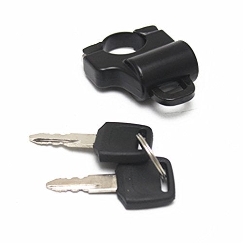 E-Bro® Universal Helmet Lock for 7/8" 22-25mm Handlebar Tubing (Black) - Image 3