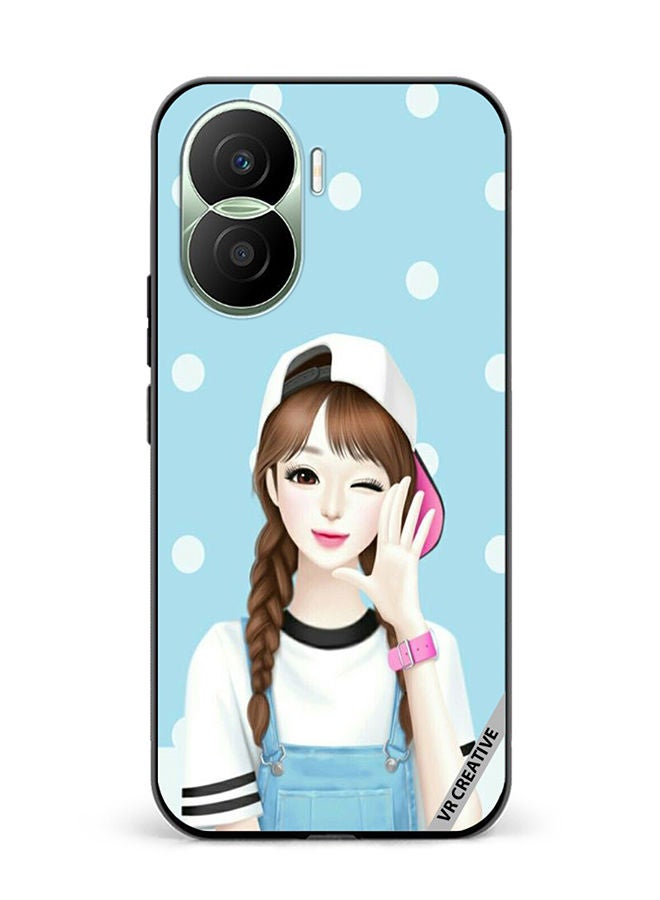 VR CREATIVE Protective Case Cover For Honor Play7T Pro Spotty Design Multicolour - Image 1