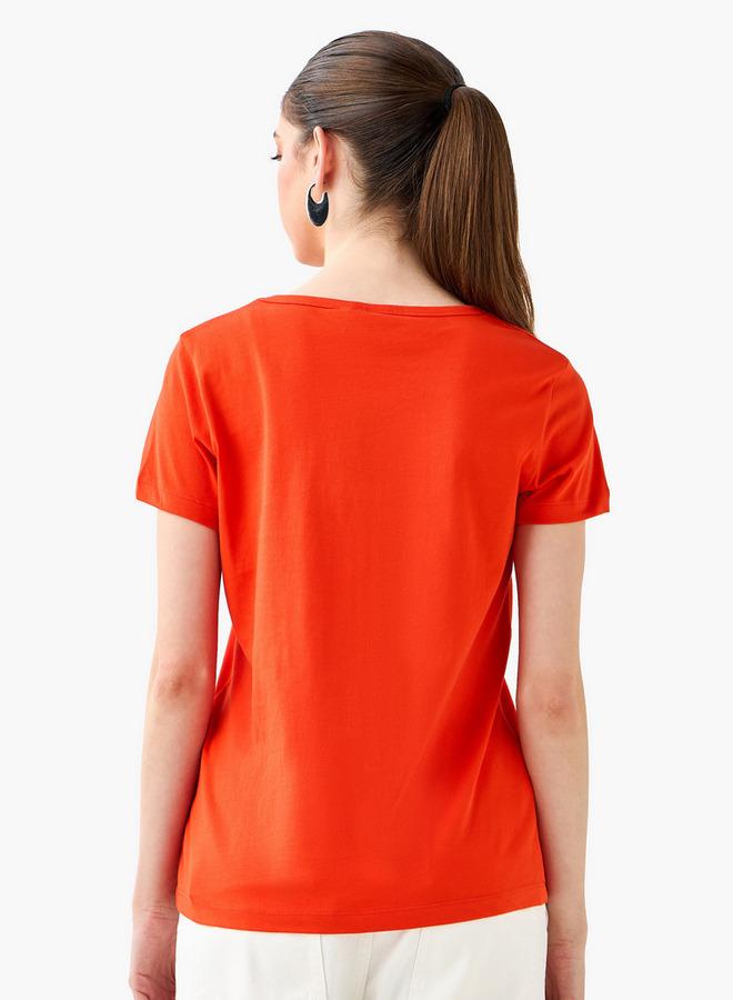 SP Characters T-shirt with Peanuts UAE National Day Print Cotton - Image 3