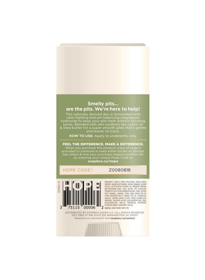 Aluminum Free Deodorant, Bergamot & Citrus Scented Deodorant, Vegan Deodorant Stick, Scented Deodorants, Aluminum-Free Natural Deodorant, 2.65Oz - pzsku/ZDC8A5A299DD05DE10A2AZ/45/_/1730799322/c322c6c1-52c7-4192-bee6-748a4386032e