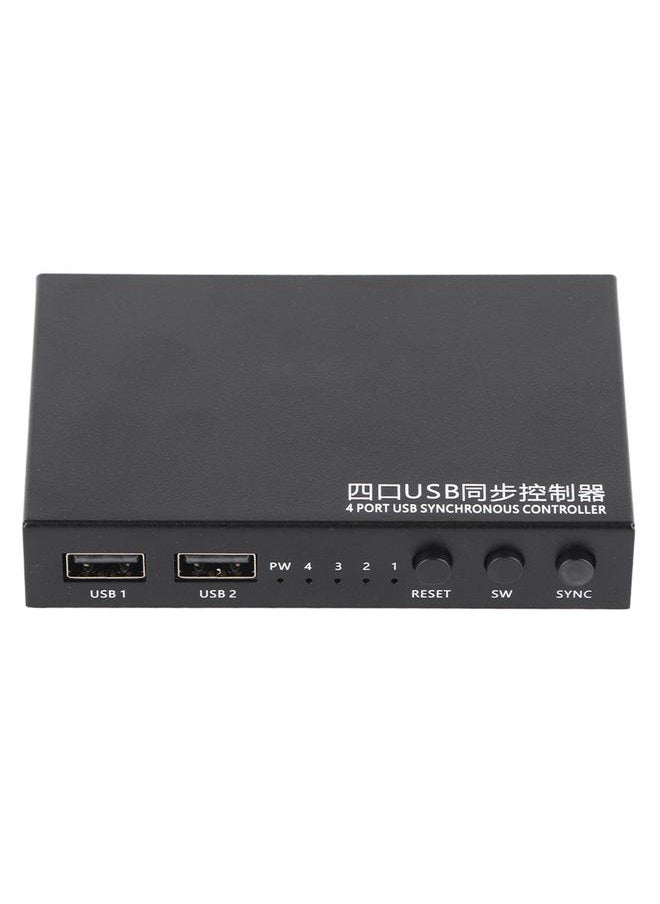 Aimos 1‑for‑4 4 Ports USB Keyboard Mouse Synchronizer Controller KVM Switcher Splitter - pzsku/ZDC8A646A747B0E744EE6Z/45/_/1726480461/1c21d020-b70f-49c1-aee1-9d86413069b5