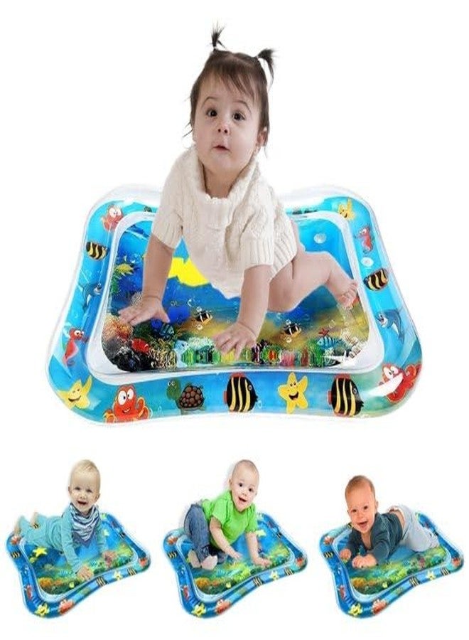 TWYN ENTERPRISE TWYN Tummy Time Water Mat for Babies | Sensory Play Gym for 6-12 Months | Newborn Baby Essentials | Water-Filled Activity Mat | Baby Gifts | Pack of 1 - Image 1