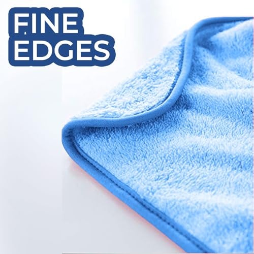 MAXOSHINE Microfiber Wash Basin Hand Towel-Sink Towel with Hanging Loop-Lint Free Super Absorbent Kitchen Napkins (Multicolor Pack of 5) - Image 4