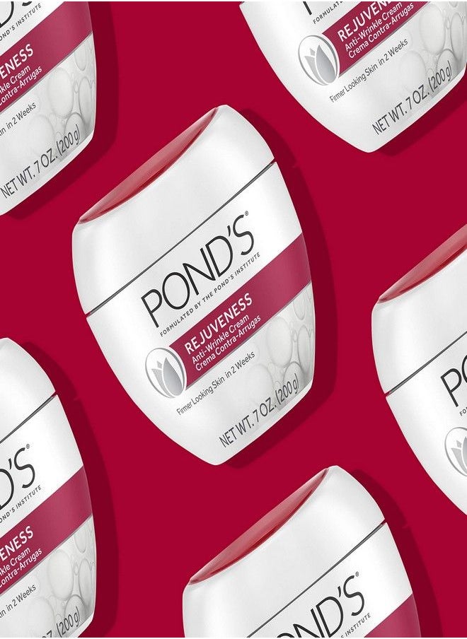 Pond's Pond's Rejuveness Anti-Wrinkle Cream Anti-Aging Face Moisturizer With Alpha Hydroxy Acid and Collagen 14.1 oz  - Image 2