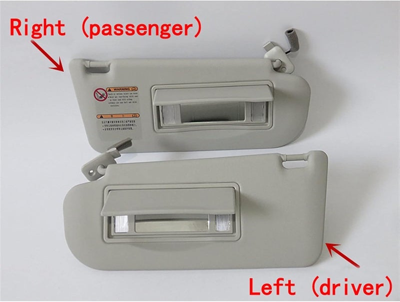 QASULER Car Sun Visor with Make-up Mirror for Mazda 6 - Image 3