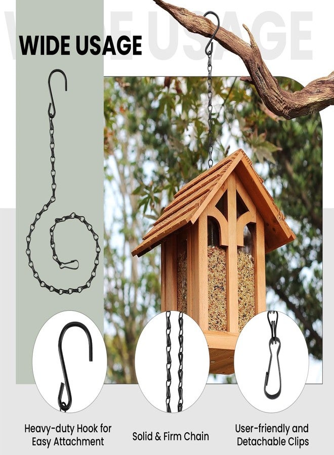 Eucredy Hanging Plant Chains with Hooks for Bird Feeders, Baskets, Planters - Image 3