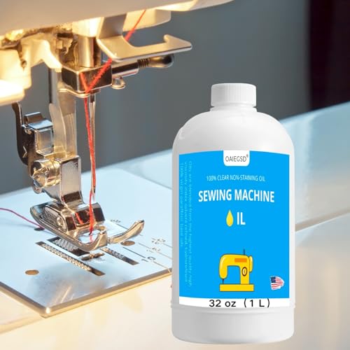 OAIEGSD 32 oz Fine Light Sewing Machine Oil and Lubricant, Commercial & Industrial Mineral Sewing Machine Oil for Lubricating Moving Parts of Textile Machinery, by OAIEGSD - Image 5