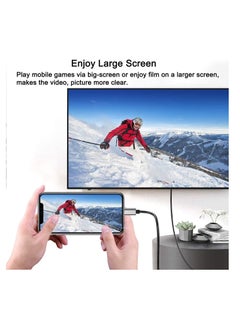 Ntech NTECH HDMI Adapter HDTV Cable Adapter Compatible with for iPhone iPad iPod 1080P Digital AV Sync Screen Connector on HD TV Monitor Projector NO Need Power Supply  - Image 2