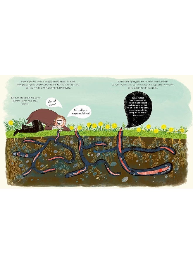 Wide Eyed Editions Darwin's Super-Pooping Worm Spectacular - Image 3
