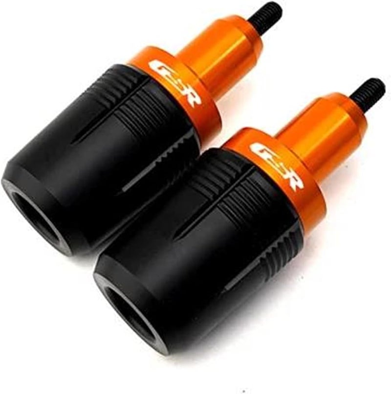 Orange CNC Aluminum Crash Sliders Protector For Suzuki GSR 750 400 600 Motorcycle - Image 1